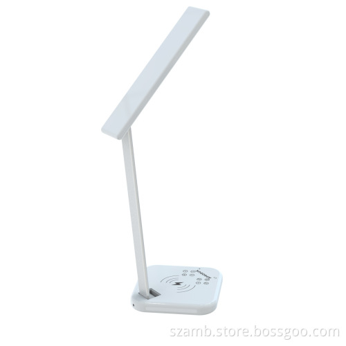 Timing Wireless Charger USB Charger LED Desk Lamp
